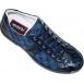 Mauri 8873 Denim Blue / Alligator / Mauri Fabric Sneakers